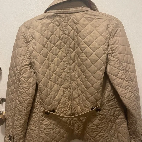 Burberry quilted jacket - tan - Picture 6 of 8